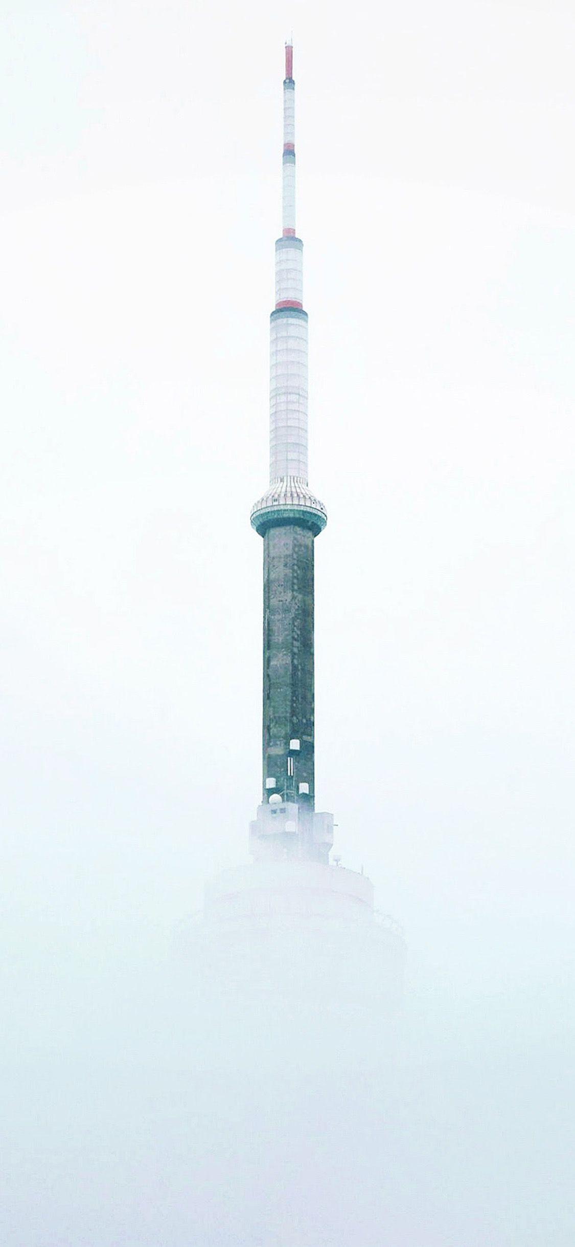 1125x2436 iPhone X wallpaper. high tower cn canada toronto nature