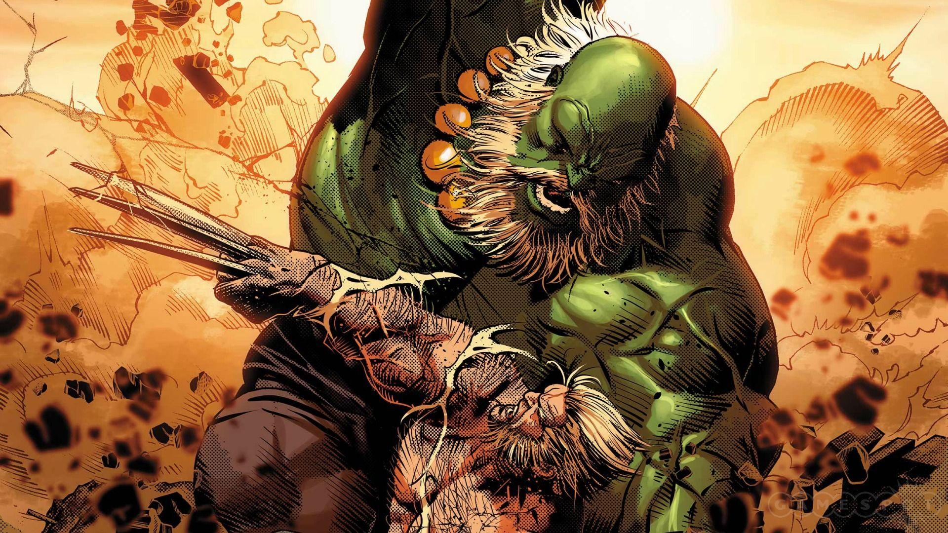 1920x1080 Old Man Logan Vs Maestro HD Wallpaper