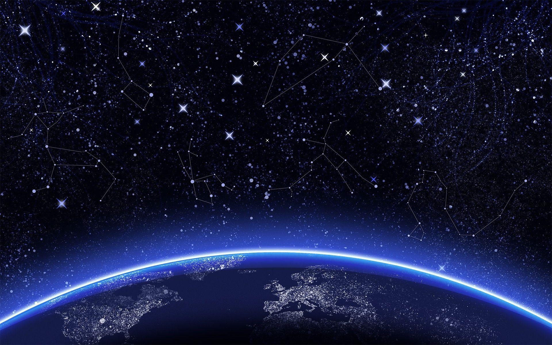 1920x1200 Beautiful Stars Wallpaper