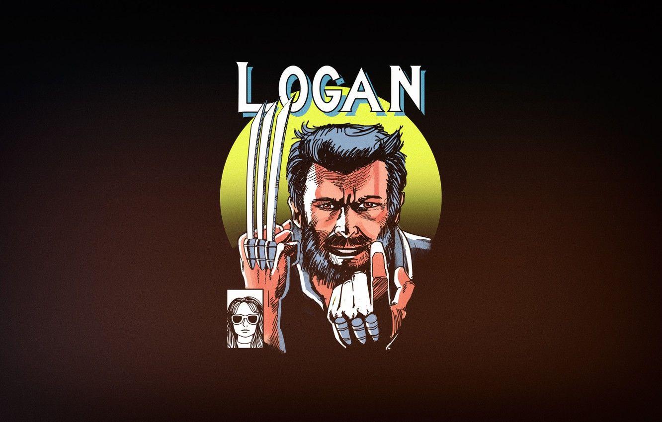 1332x850 Wallpaper Minimalism, Figure, Background, Logan, Art, Logan, X- Old Man, by Vincenttrinidad, Vincenttrinidad, by Vincent Trinidad, Vincent Trinidad, Classic cover of Wolverine inspired by the New Log, Old Man Logan Cover image