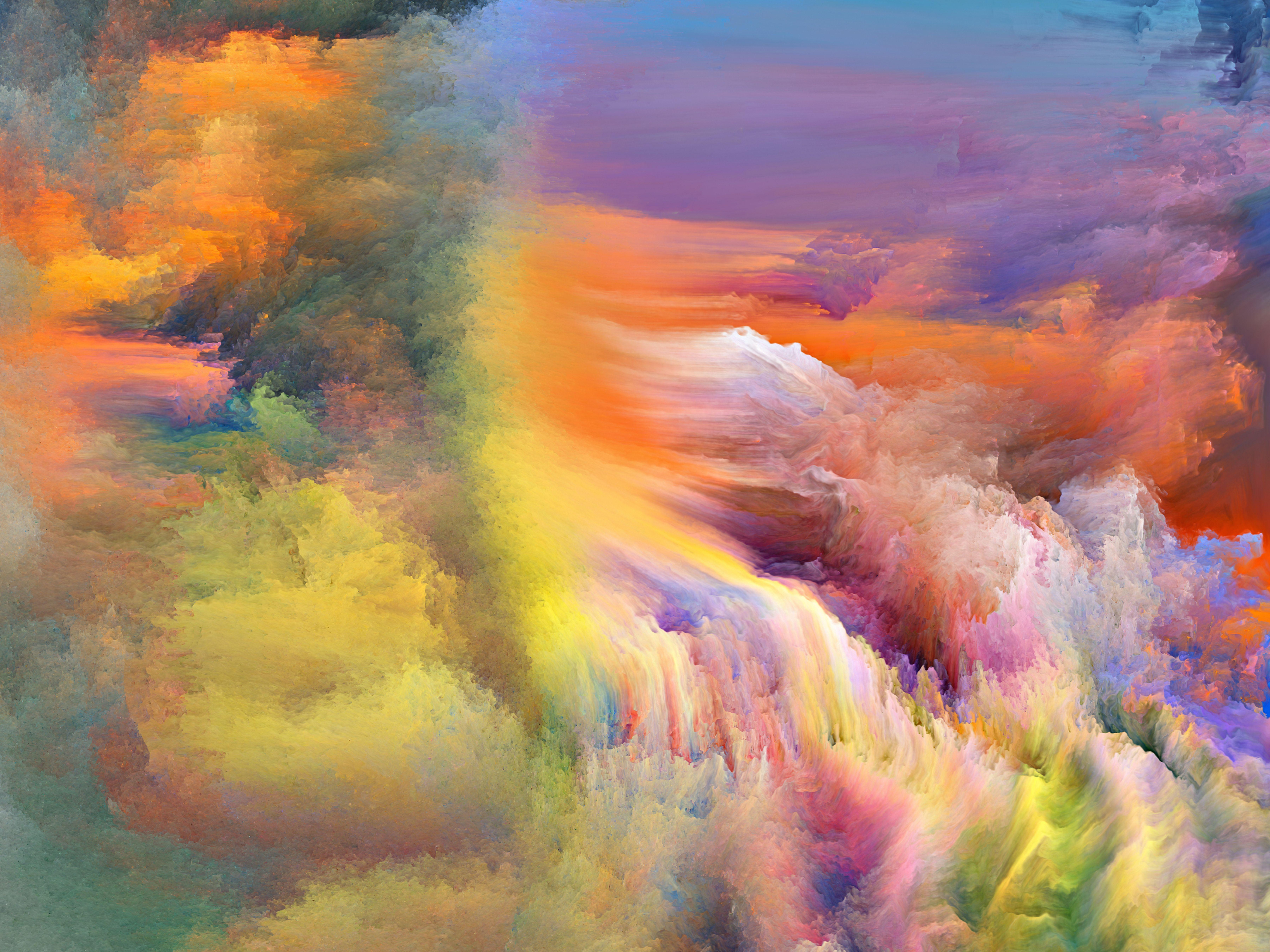 7200x5400 Ink Wallpaper
