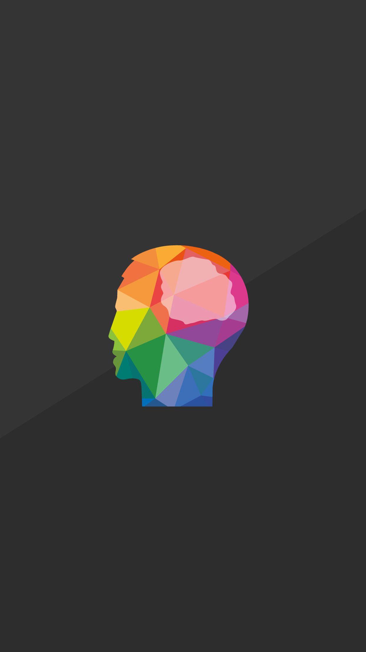 1242x2208 Abstract Brain Wallpaper