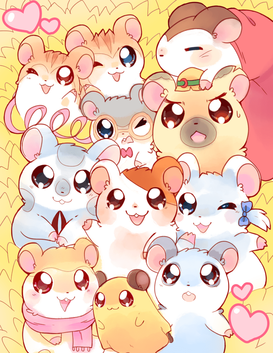 900x1165 Ham Hams. Cosas Lindas Para Dibujar, Dibujos Kawaii, Arte Lindo
