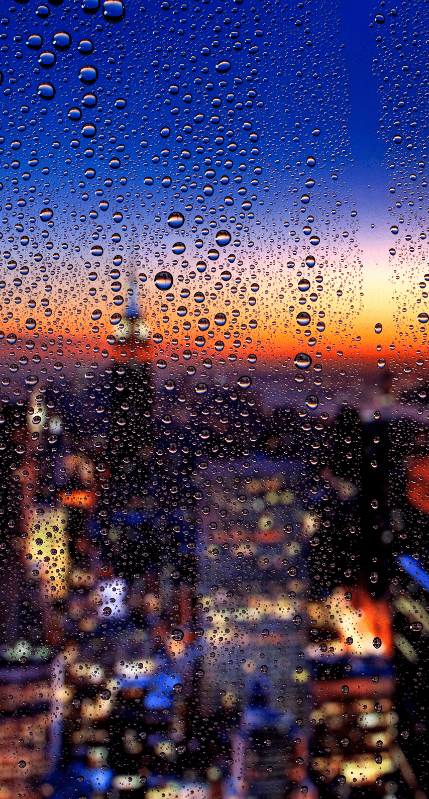 854x1590 Rain Phone Wallpaper