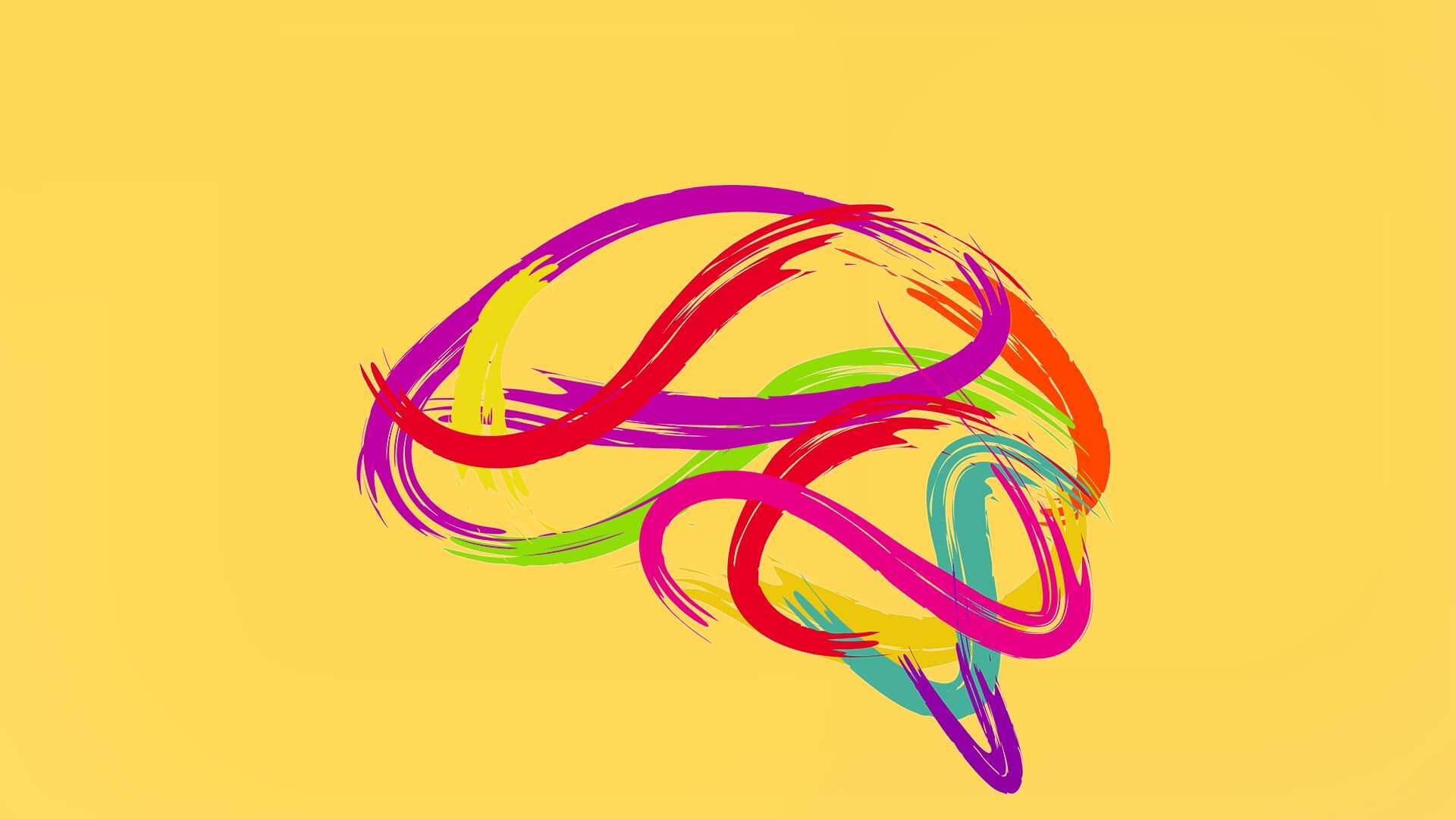 1920x1080 Abstract Brain Wallpaper