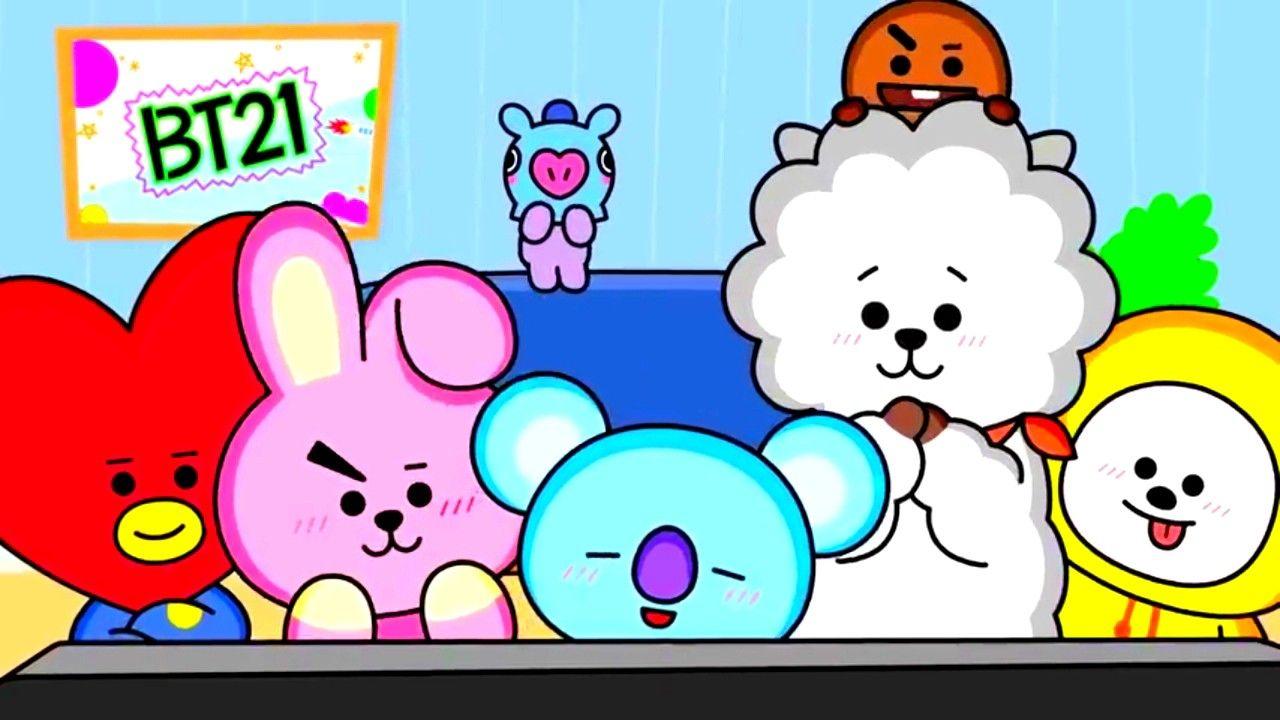 Rj Bt21 Desktop Wallpapers Top Free Rj Bt21 Desktop Backgrounds Wallpaperaccess