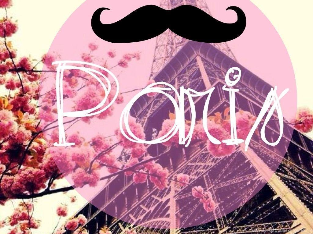1024x768 Cute Girly Wallpaper With Quotes Tower Paris Wallpaper Vintage HD Wallpaper