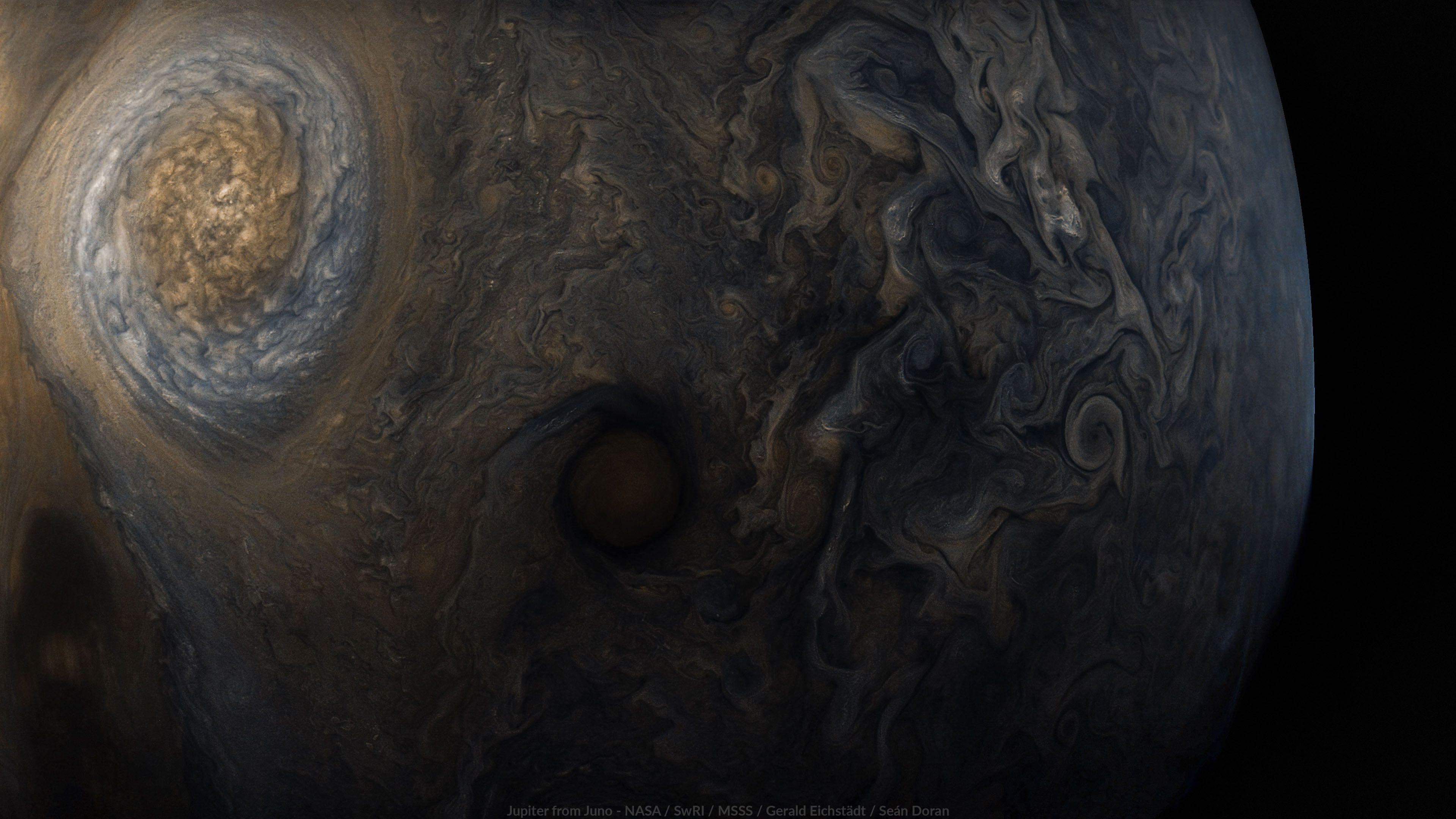 3840x2160 Wallpaper: Jupiter from Juno's seventh. The Planetary Society
