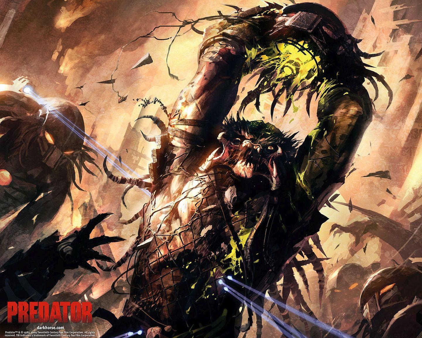 1440x1152 Comics Predator Wallpaper