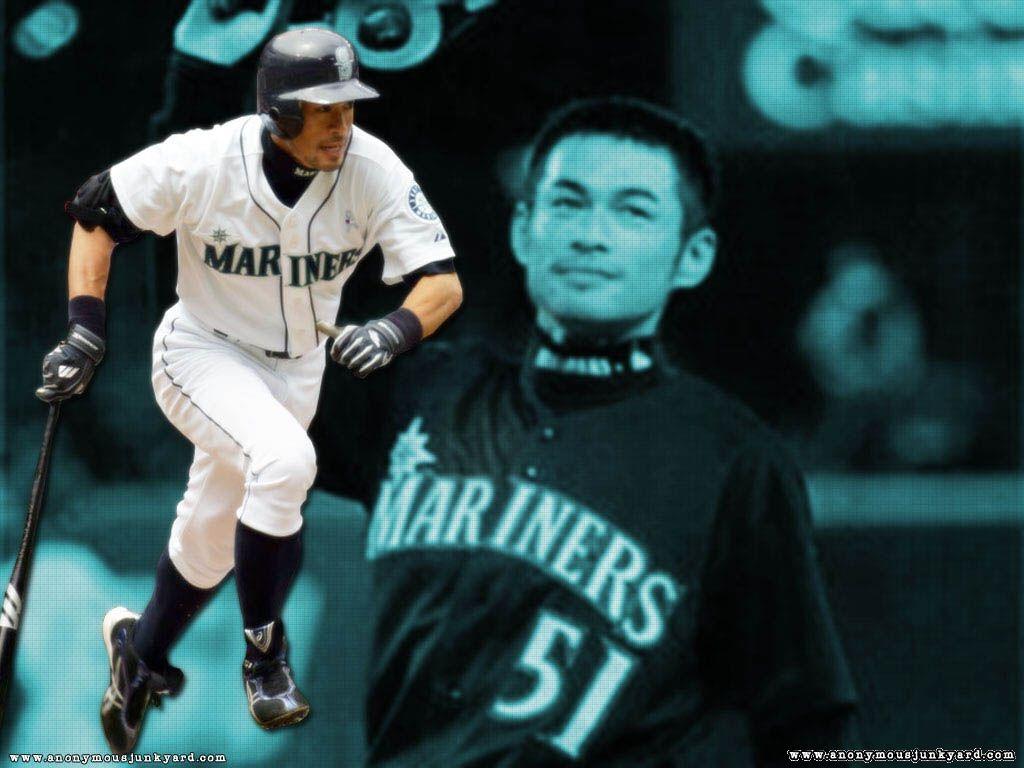 1024x768 Paulette Washington: Ichiro Suzuki Japanese Baseball Player