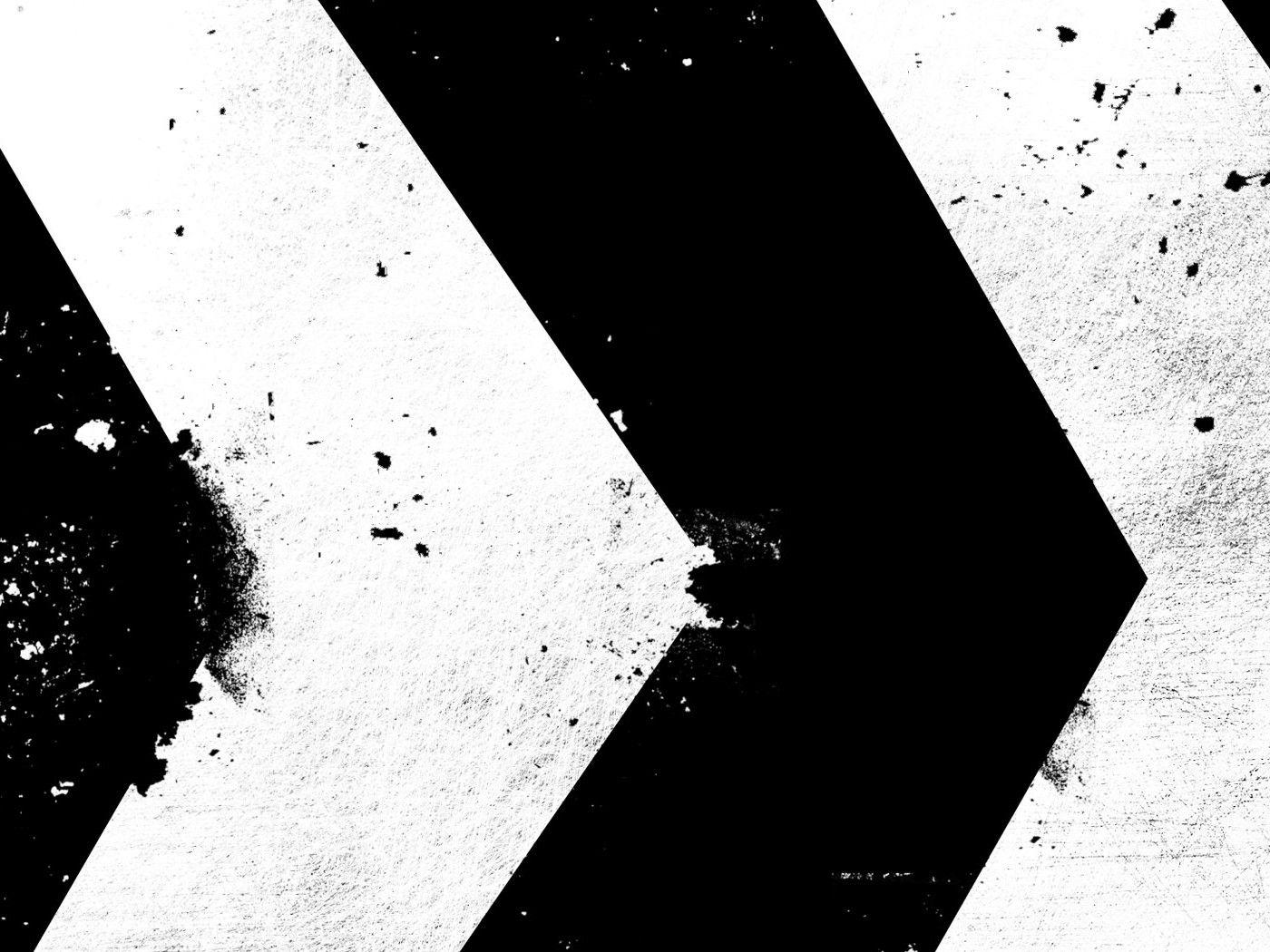 1400x1050 HD Wallpaper. Epic Desktop Background: Black And White Road Sign Asphalt