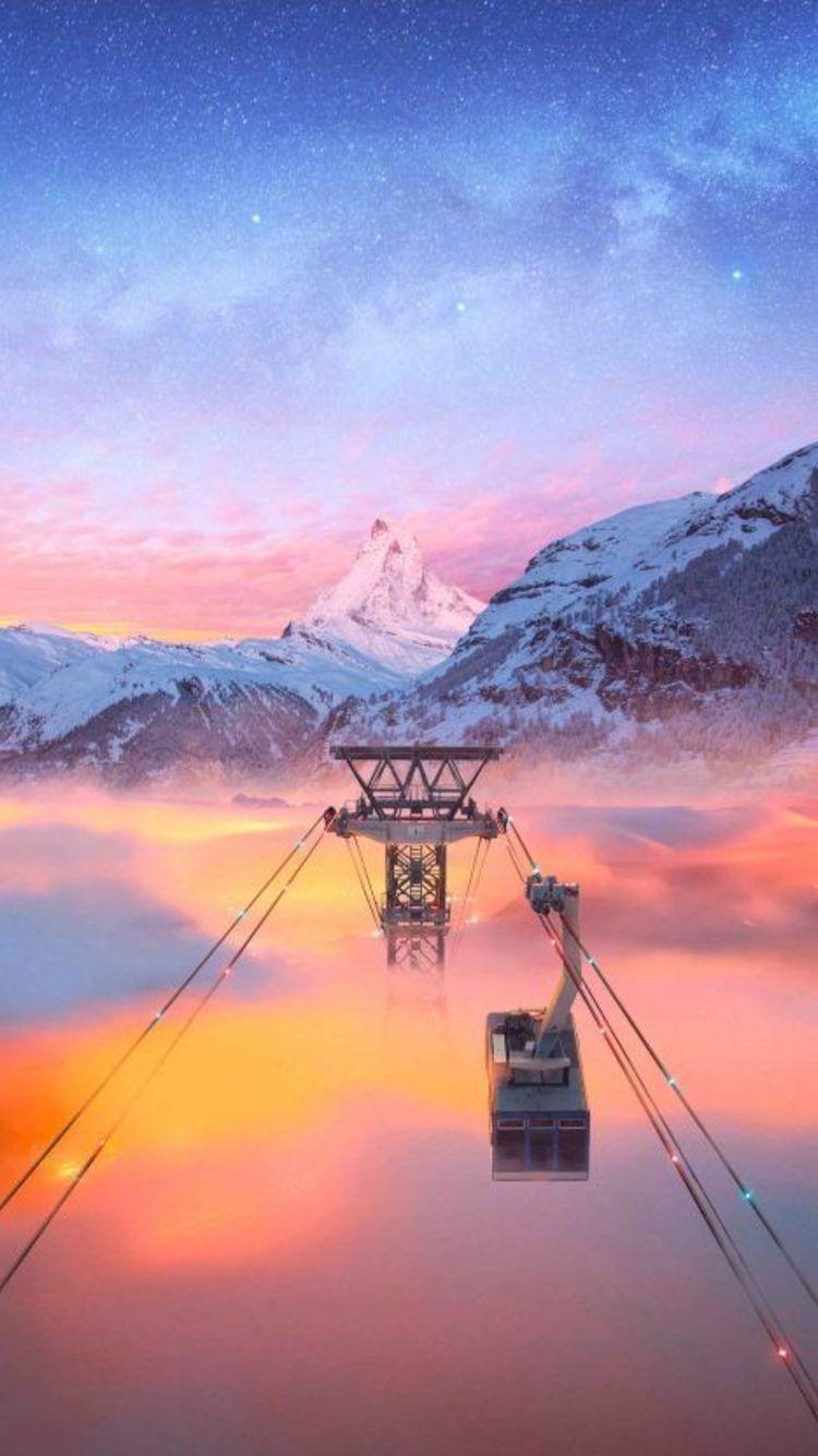 750x1335 Alps iPhone HD Wallpaper