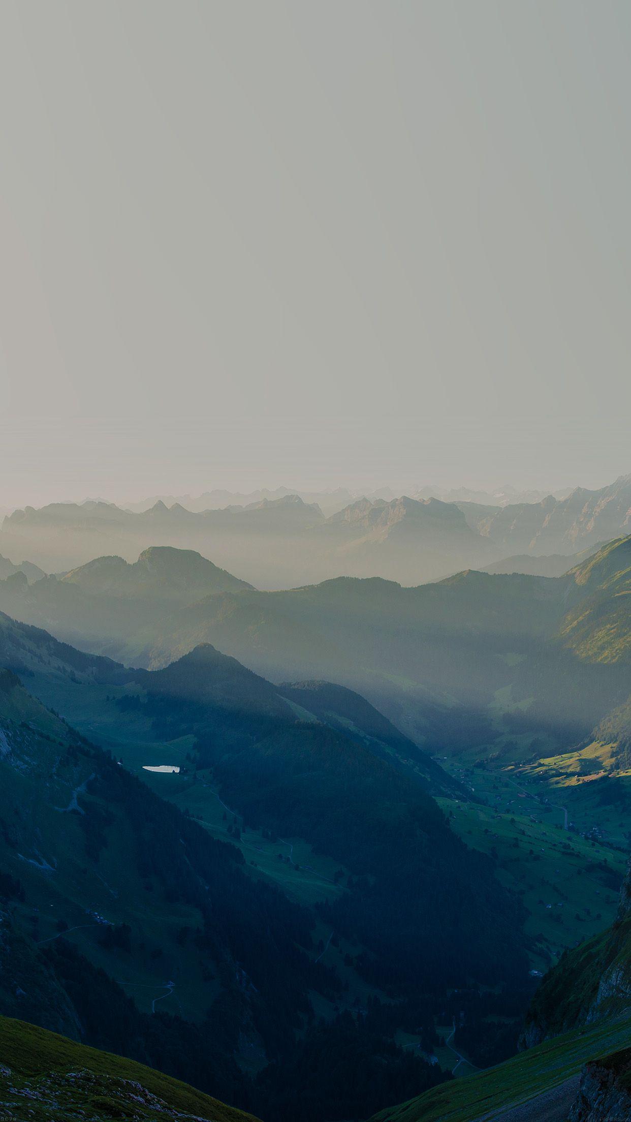 1242x2208 iPhone7 wallpaper. swiss mountain hill darken alps nature