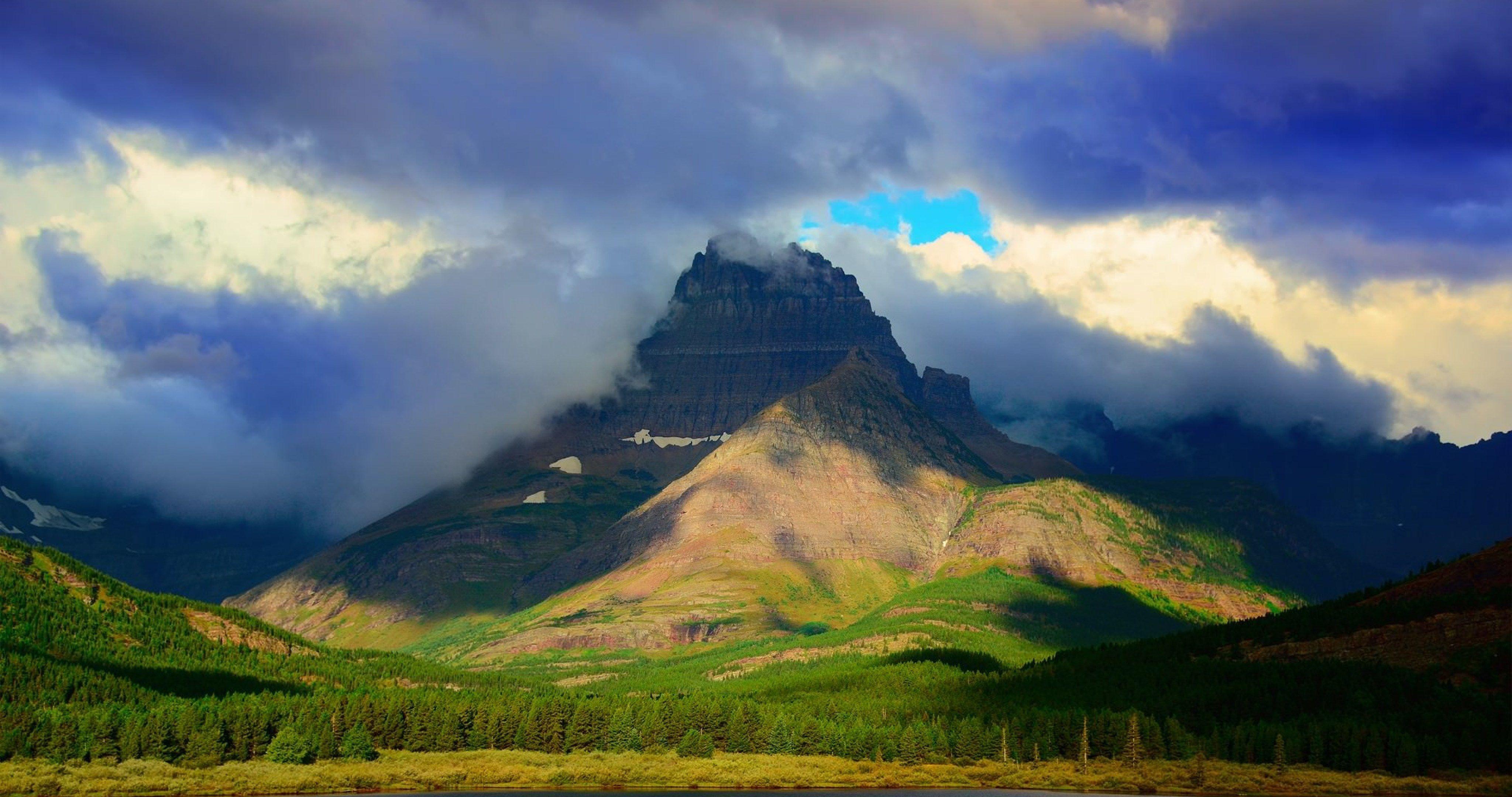 4096x2160 glacier national park usa 4k ultra HD wallpaper. ololoshenka