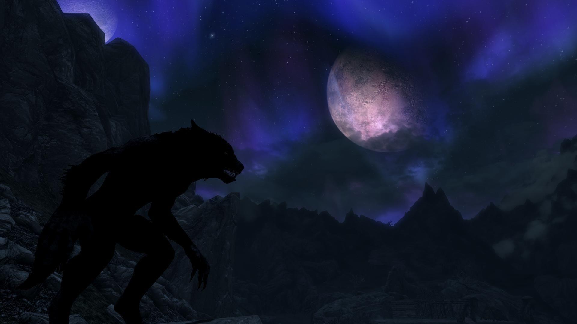 1920x1080 Skyrim Wallpaper Wereworlk
