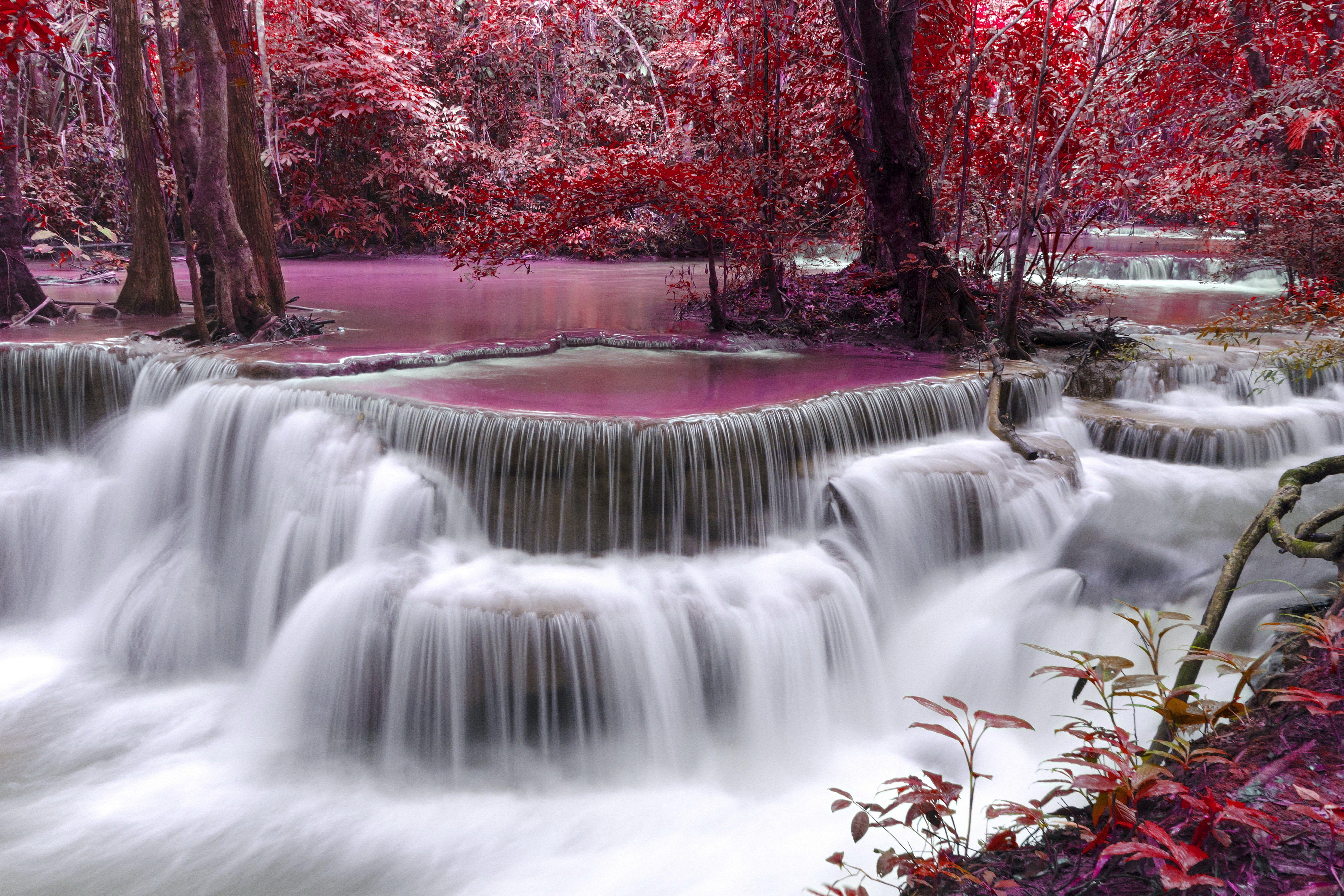 6000x4000 Wallpaper Of Waterfalls