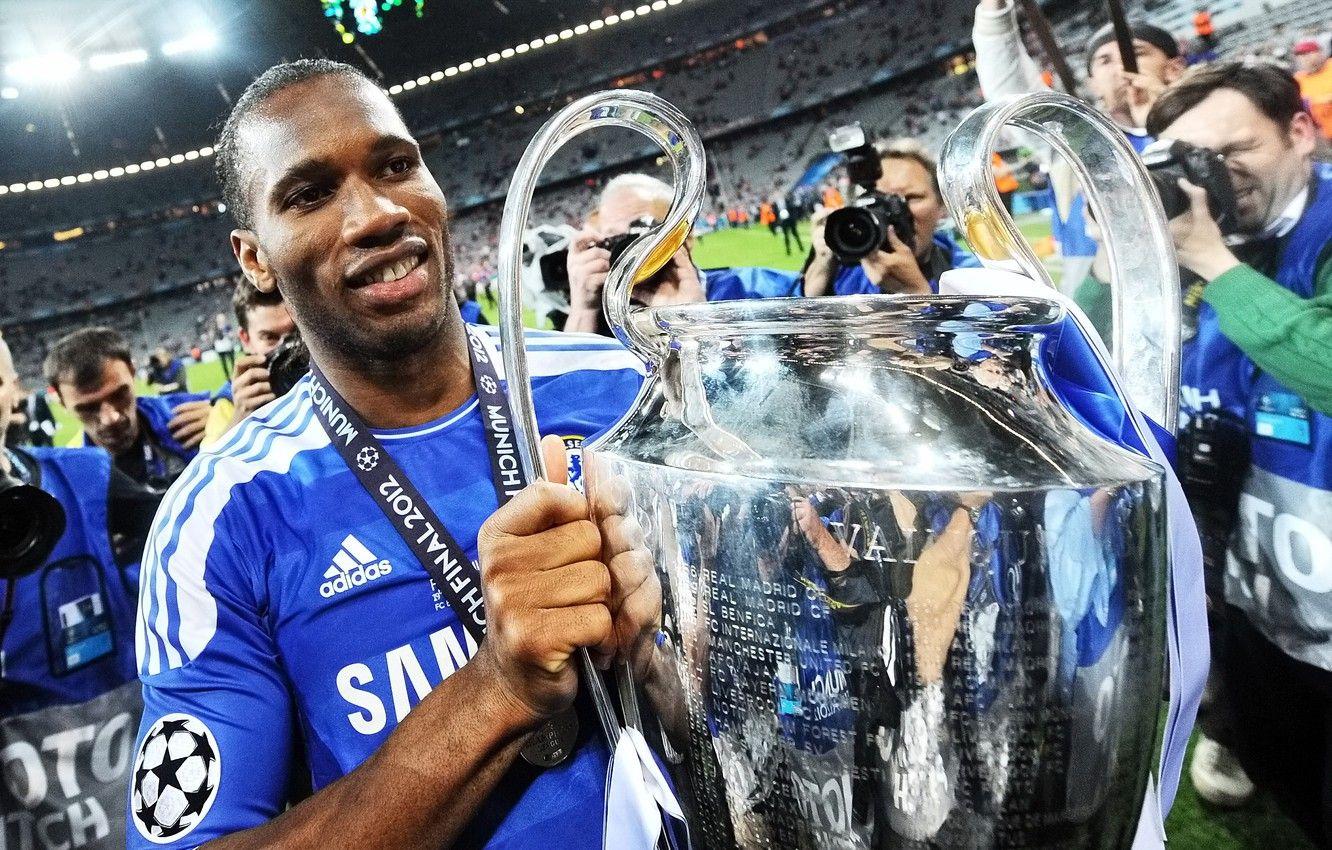 1332x850 Wallpaper Chelsea FC.Champion, Didier Drogba, Didier Drogba image for desktop, section спорт