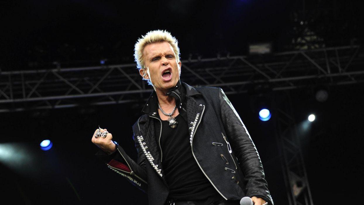 1244x700 BILLY IDOL punk rock hard glam dance new wave wallpaperx1080