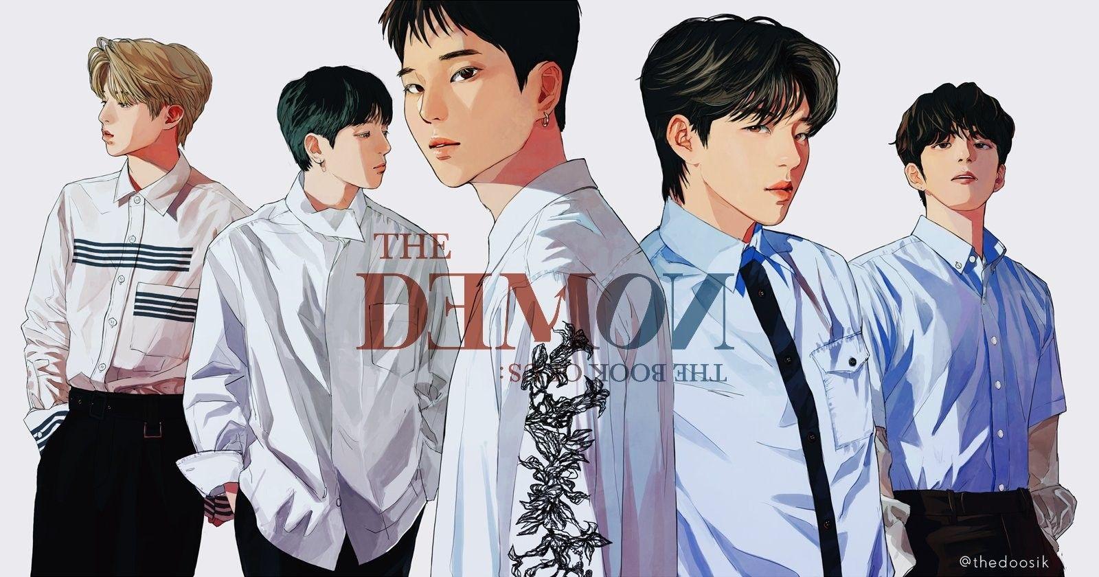 1600x840 Jae #Sungjin #YoungK #Dowoon #Wonpil #Day6.. ©to their respective creator. Kartun, Humor lucu, Artis