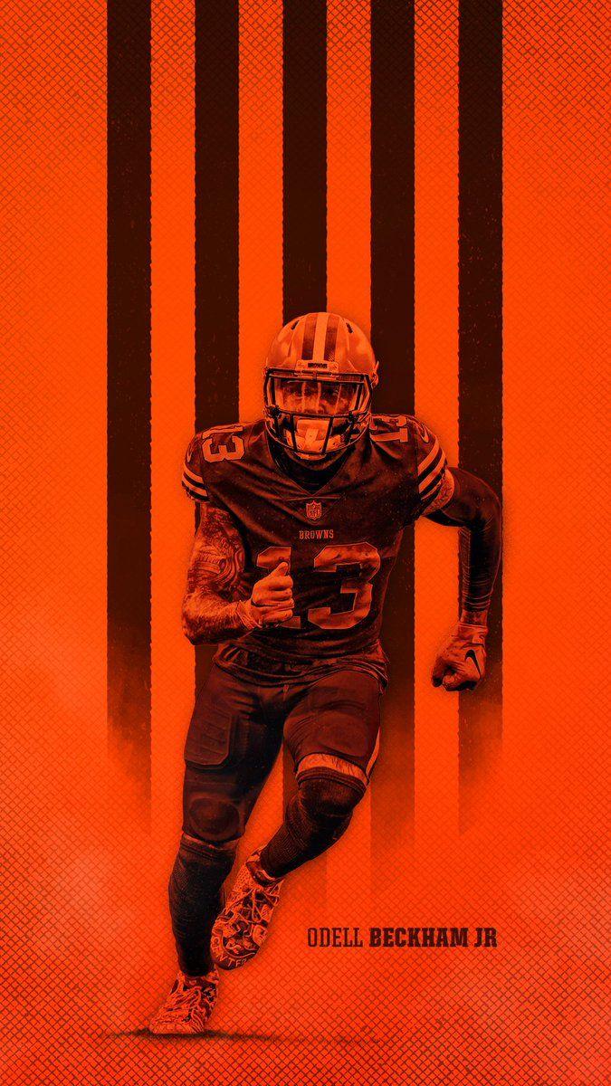 Cleveland Browns iPhone 6/7/8 Wallpaper, Splash this wallpa…