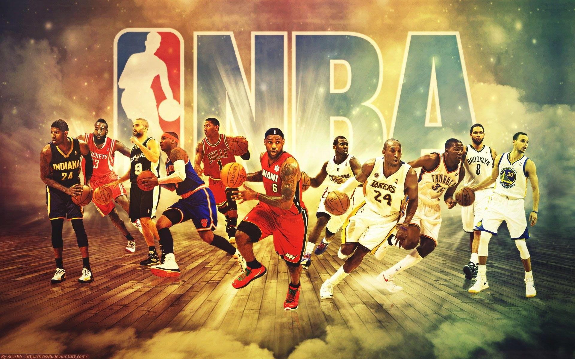 1920x1200 Basketball Wallpaper Players