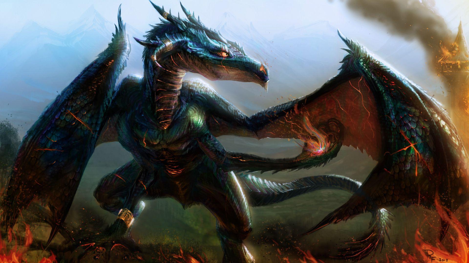 1920x1080 Dragon Wallpaper 4E. Aku Iso Blog