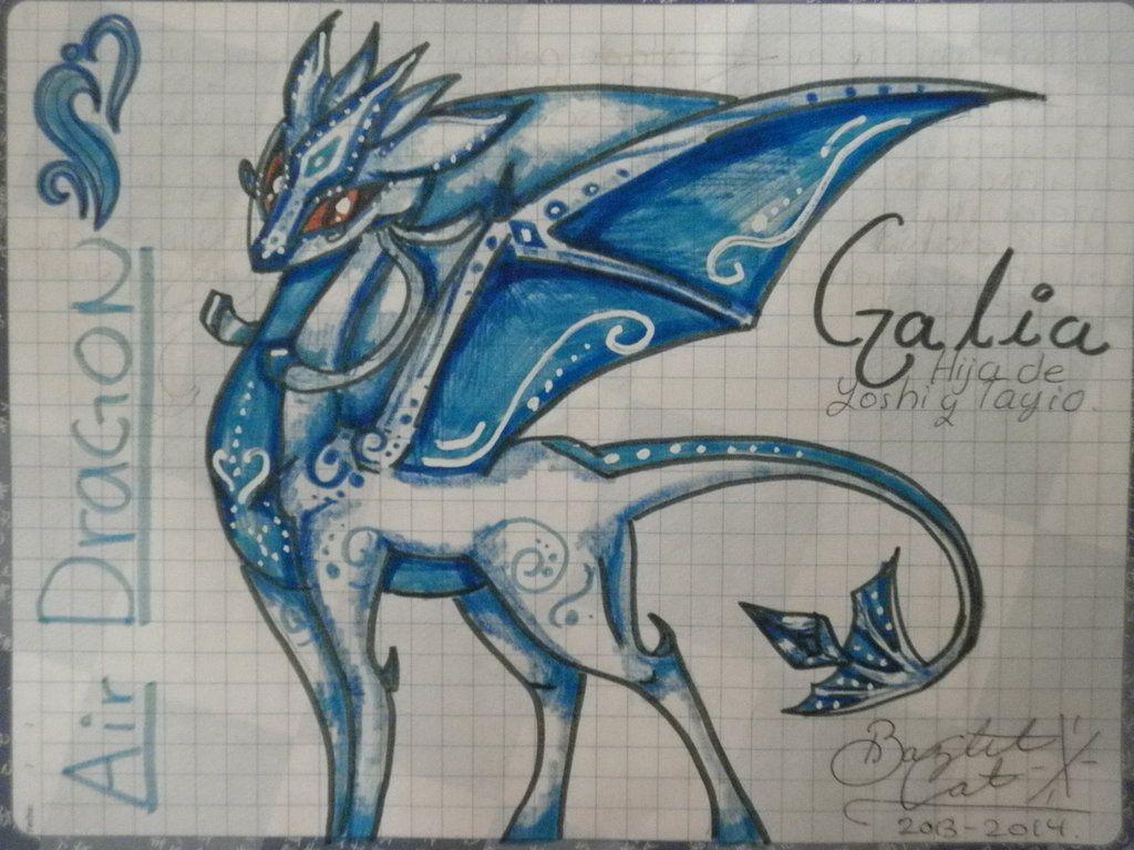1024x768 Galia The Air Dragon