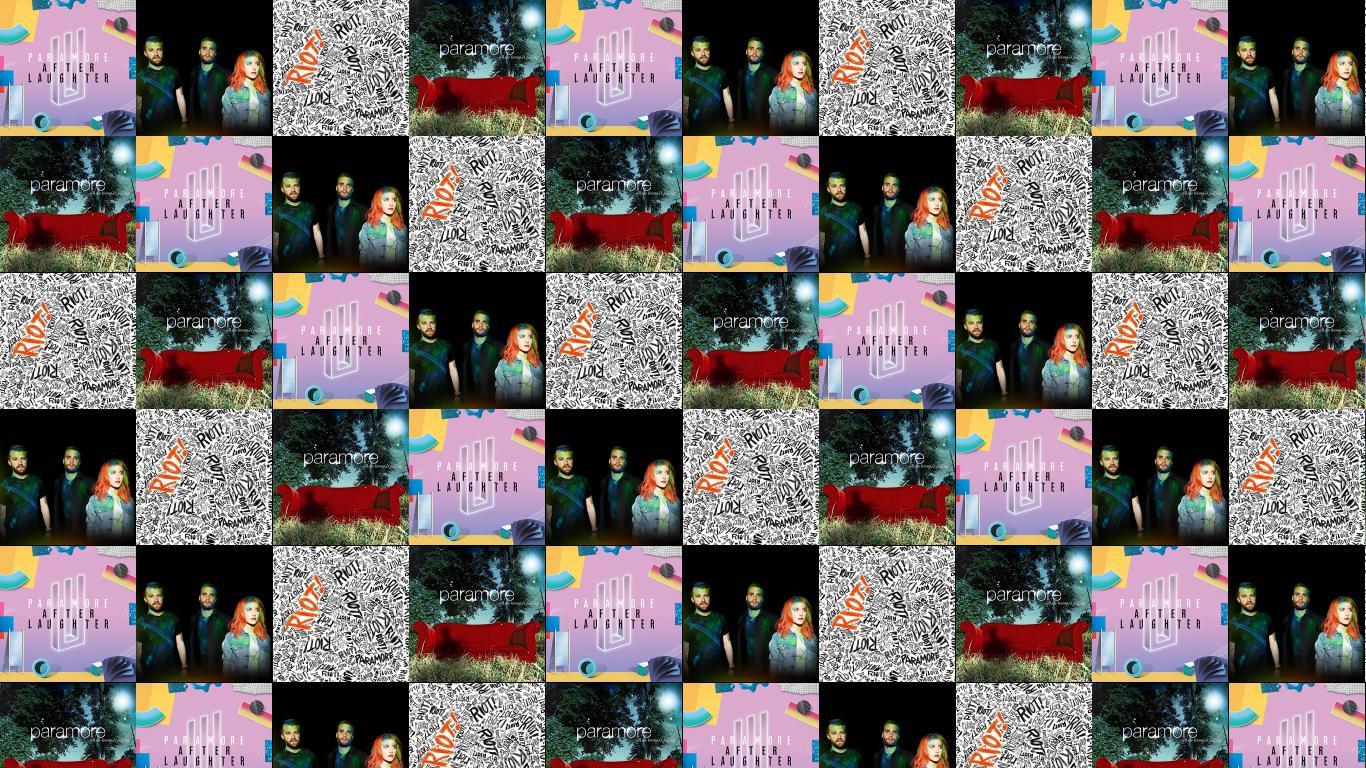1366x768 Paramore After Laughter Paramore Riot All We Know Wallpaper « Tiled Desktop Wallpaper