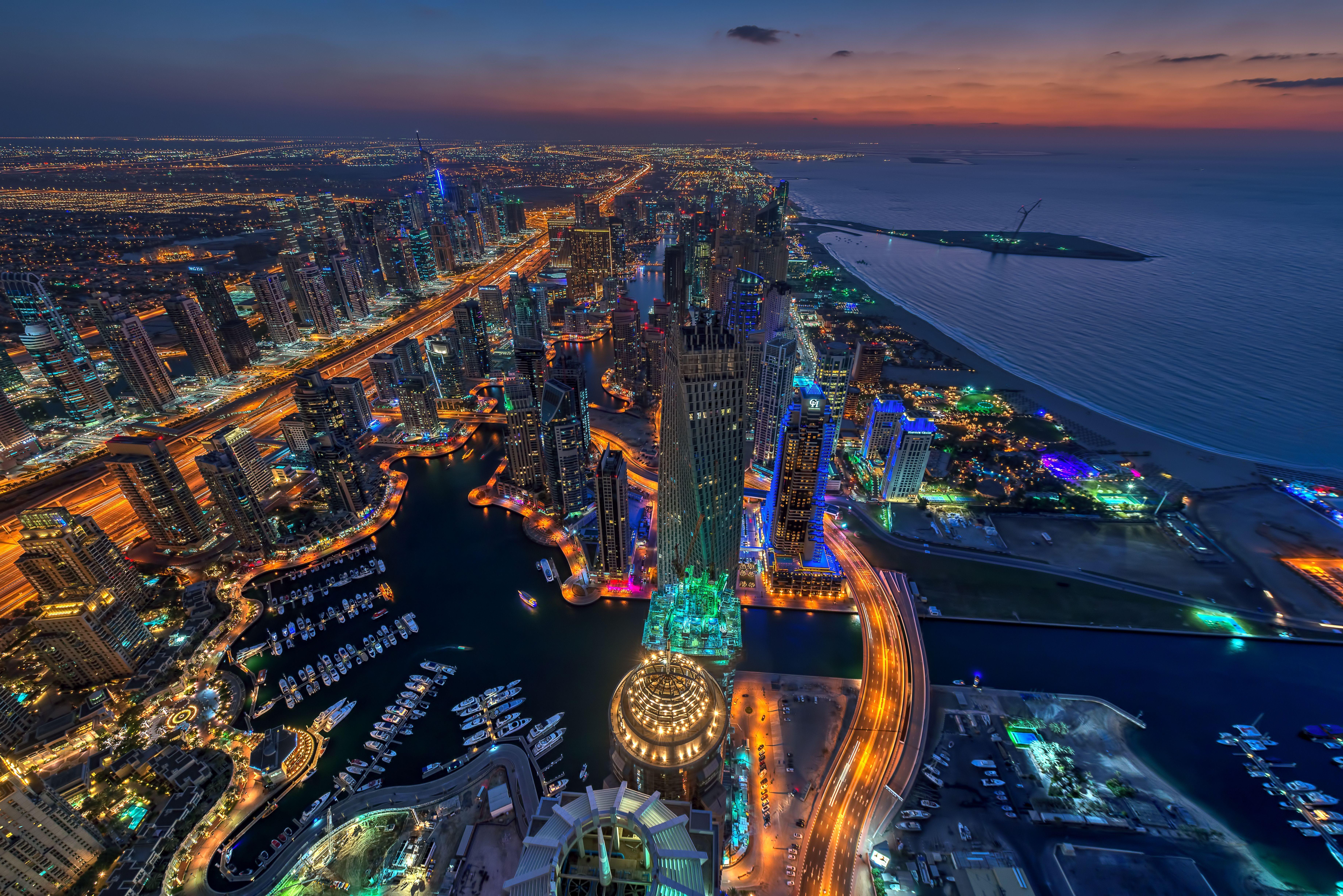 7360x4912 Dubai Skyline Wallpaper Group (68)