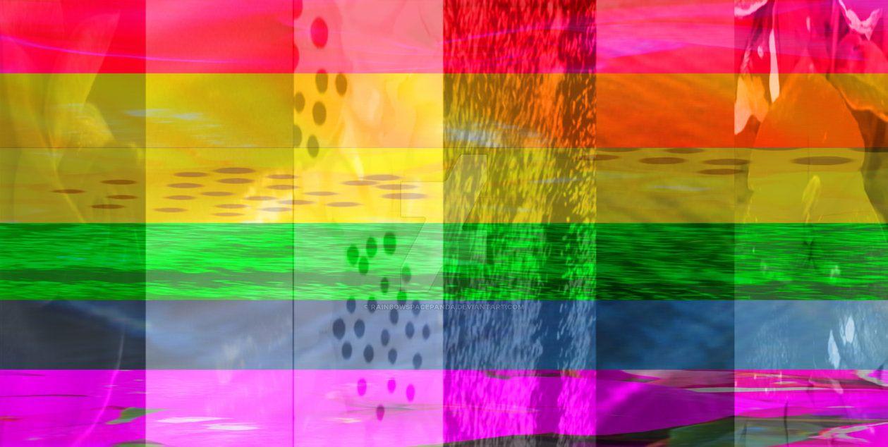 1259x634 PurpleThorn Pride Flag Wallpaper