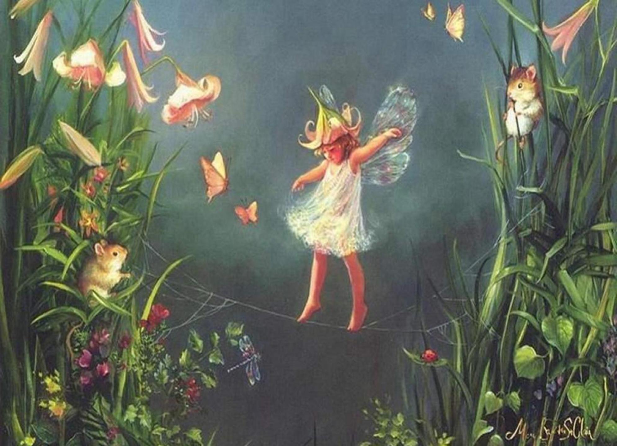 Flower Fairy Wallpapers - Top Free Flower Fairy Backgrounds