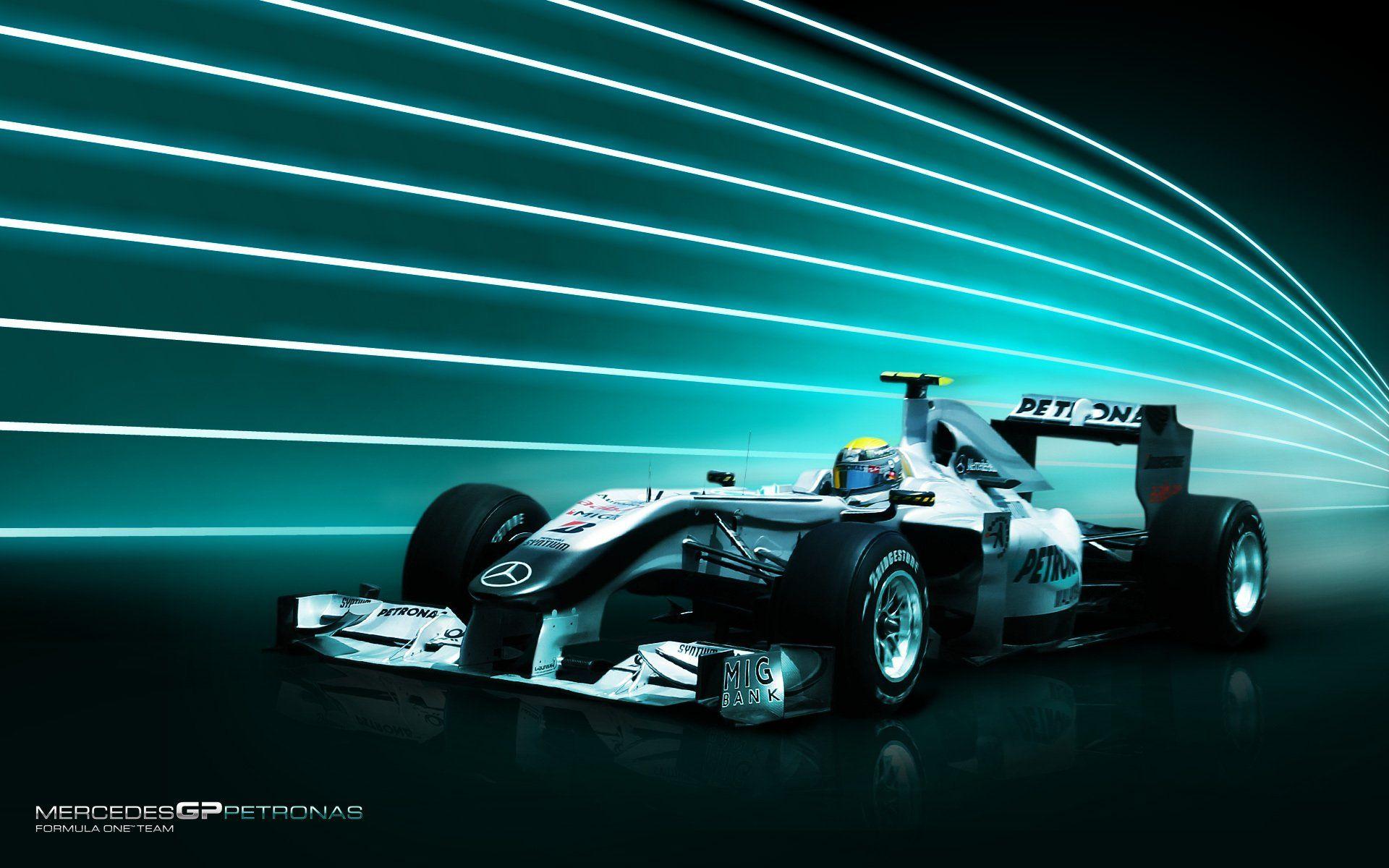 1920x1200 Mercedes F1 Wallpaper