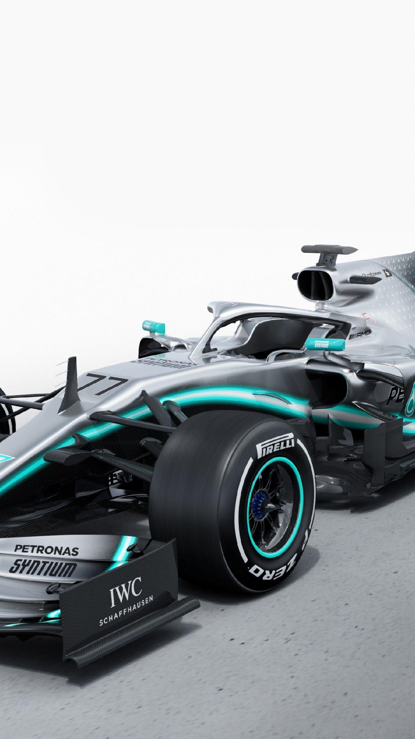 1440x2560 Mercedes F1 Wallpaper