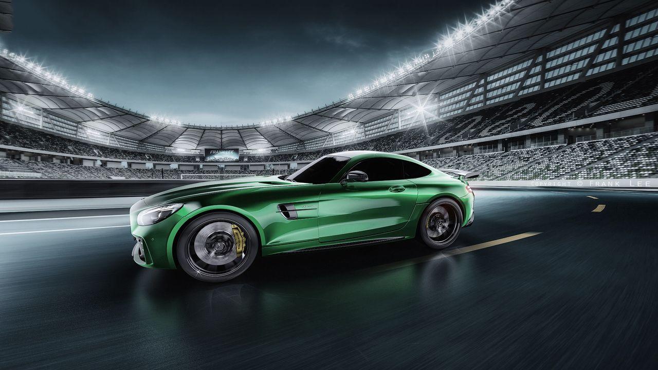 1280x720 Mercedes AMG GT R CGI 720P HD 4k Wallpaper, Image, Background, Photo and Picture