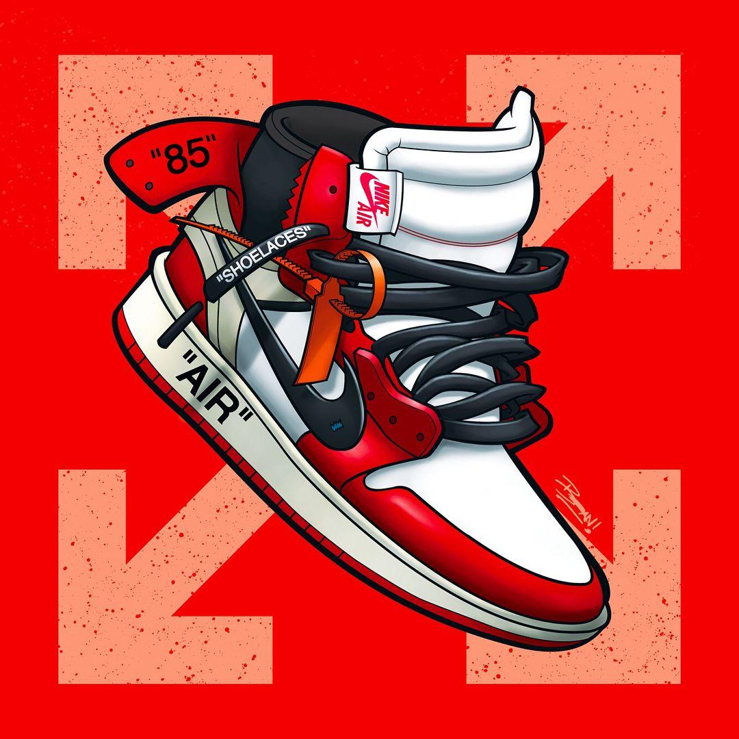 1080x1080 Air Jordan Retro 1 Wallpaper
