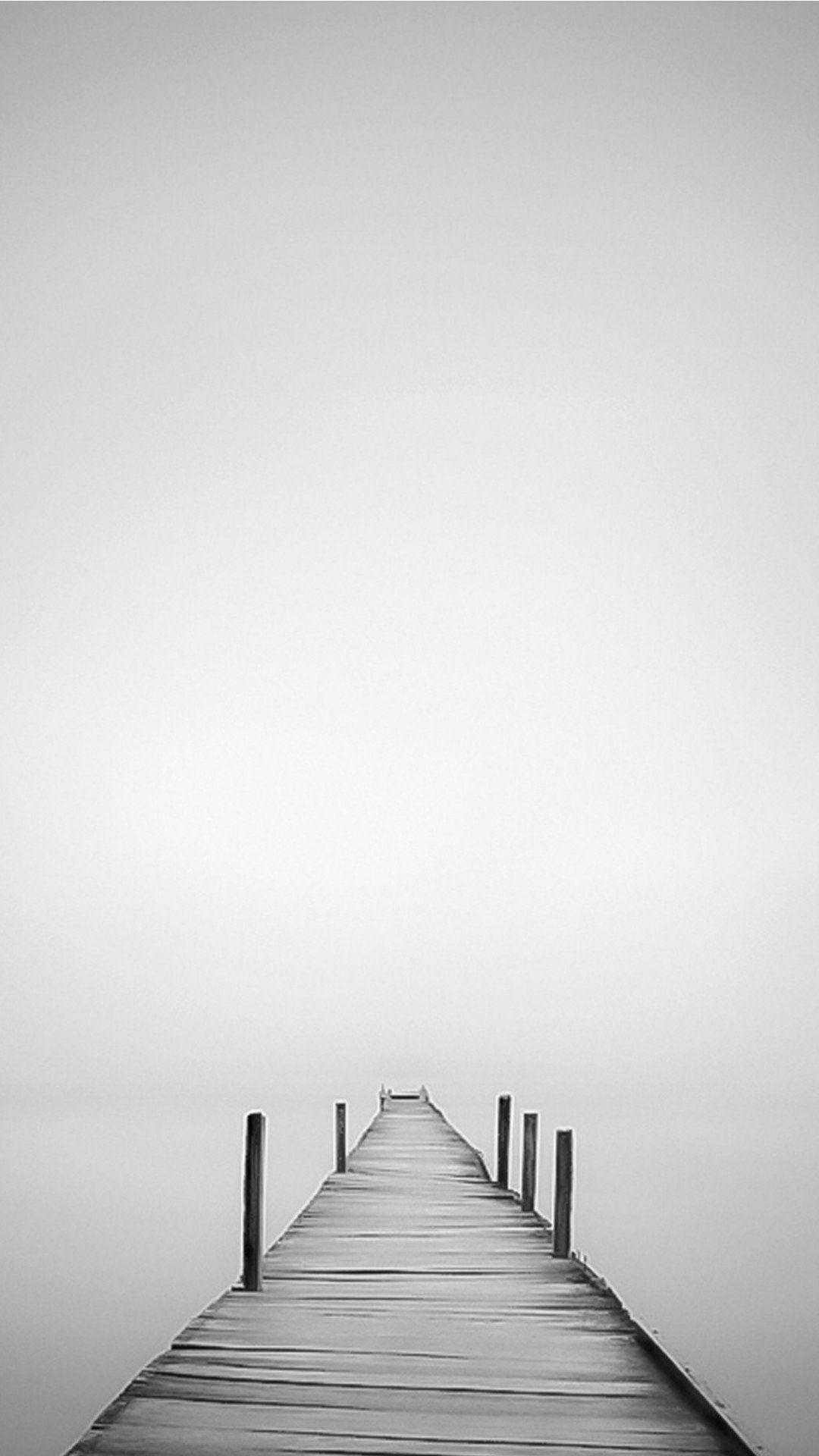 1080x1920 iPhone X White Wallpaper