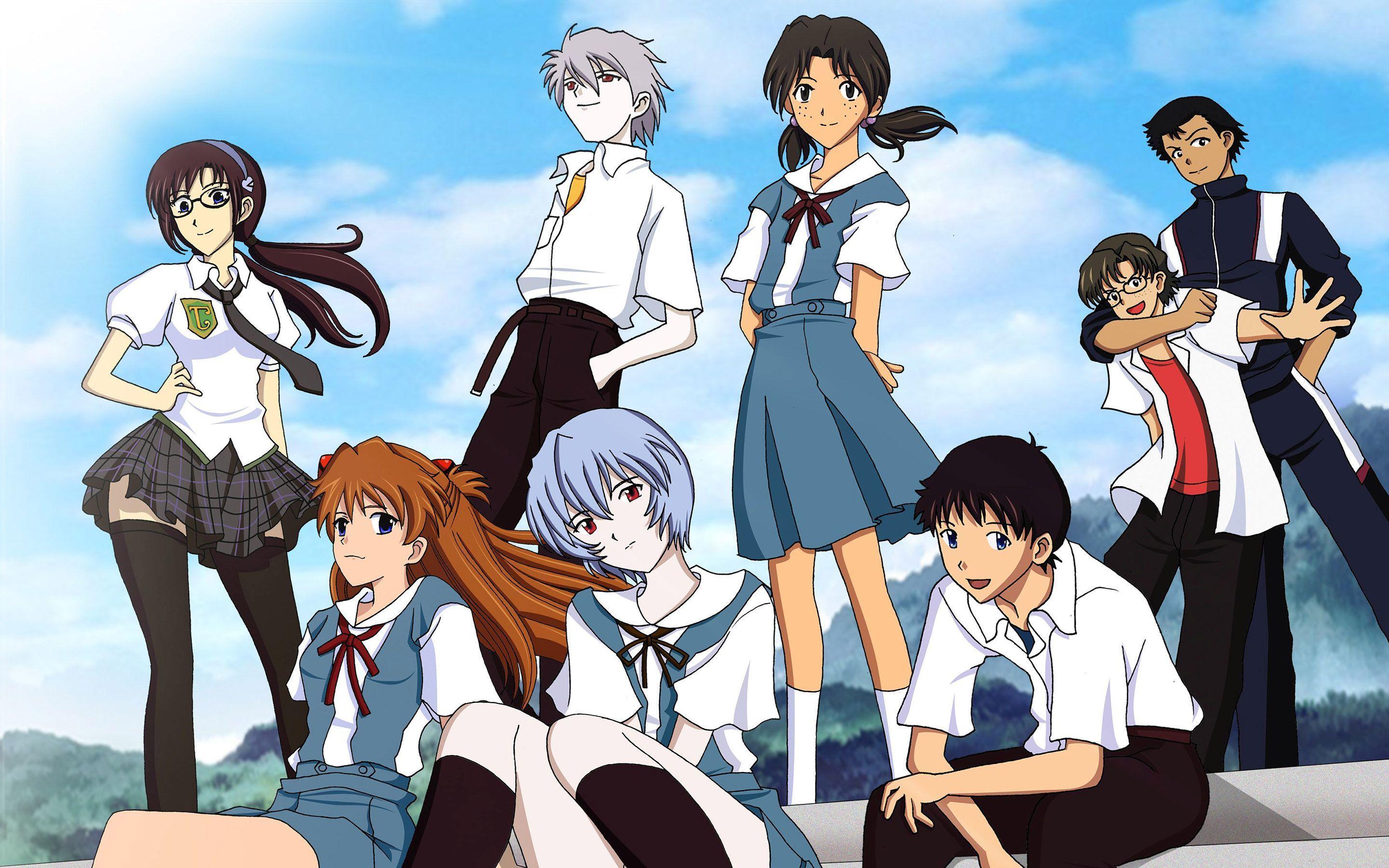 2880x1800 Neon Genesis Evangelion Wallpaper