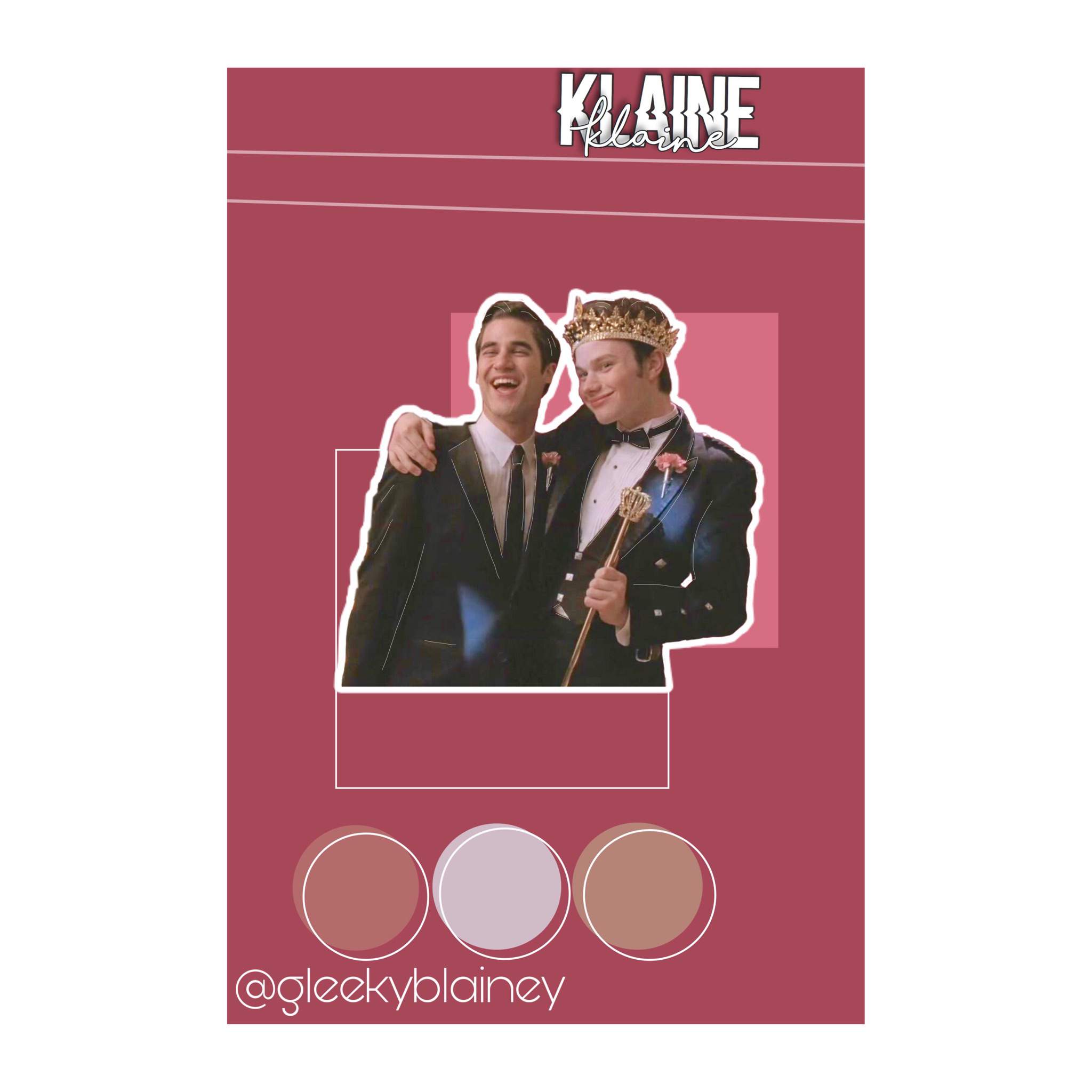 2048x2048 Klaine Wallpaper