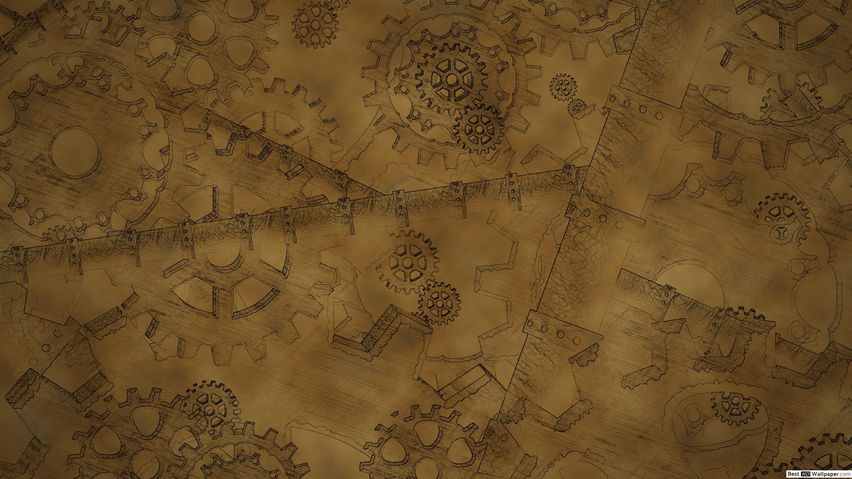 2880x1620 Steampunk HD wallpaper download