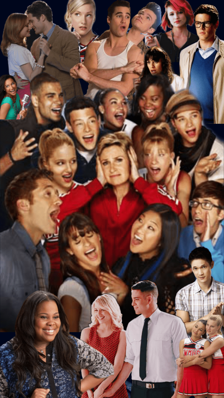 720x1280 glee gleek klaine finchel wiemma Image