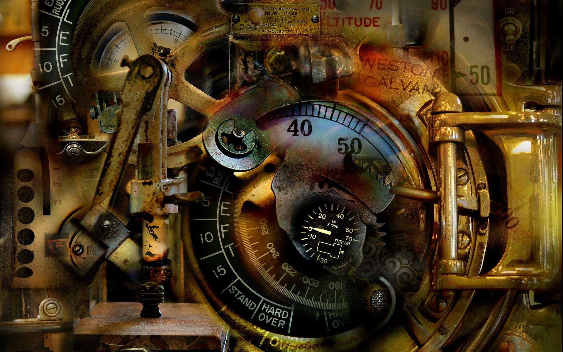 1920x1200 Steampunk wallpaper