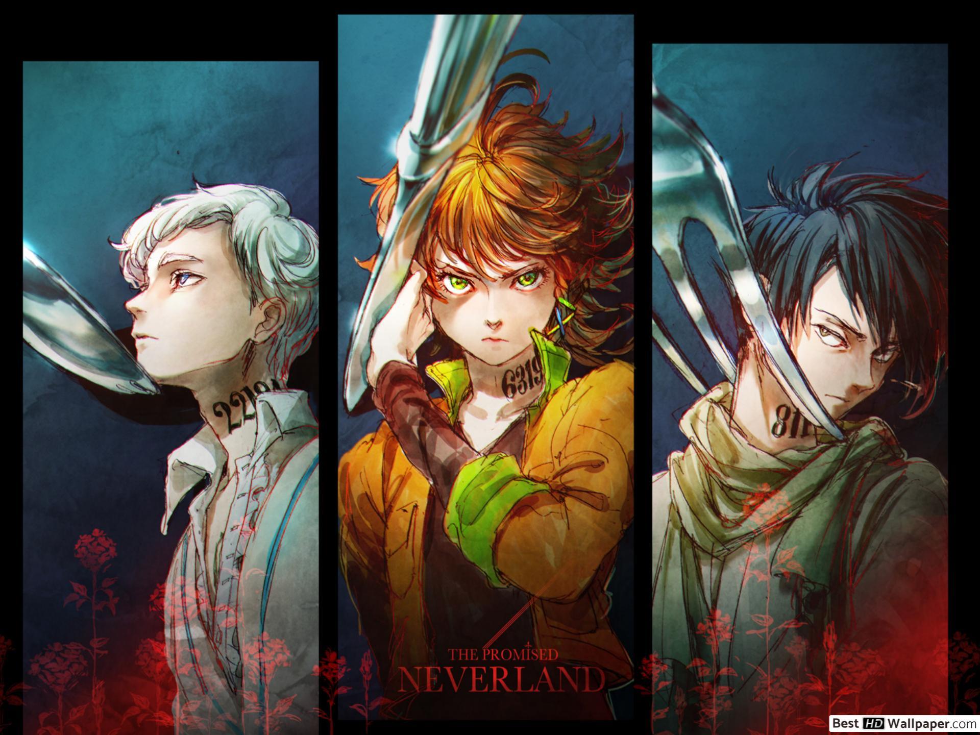 1920x1440 Emma The Promised Neverland