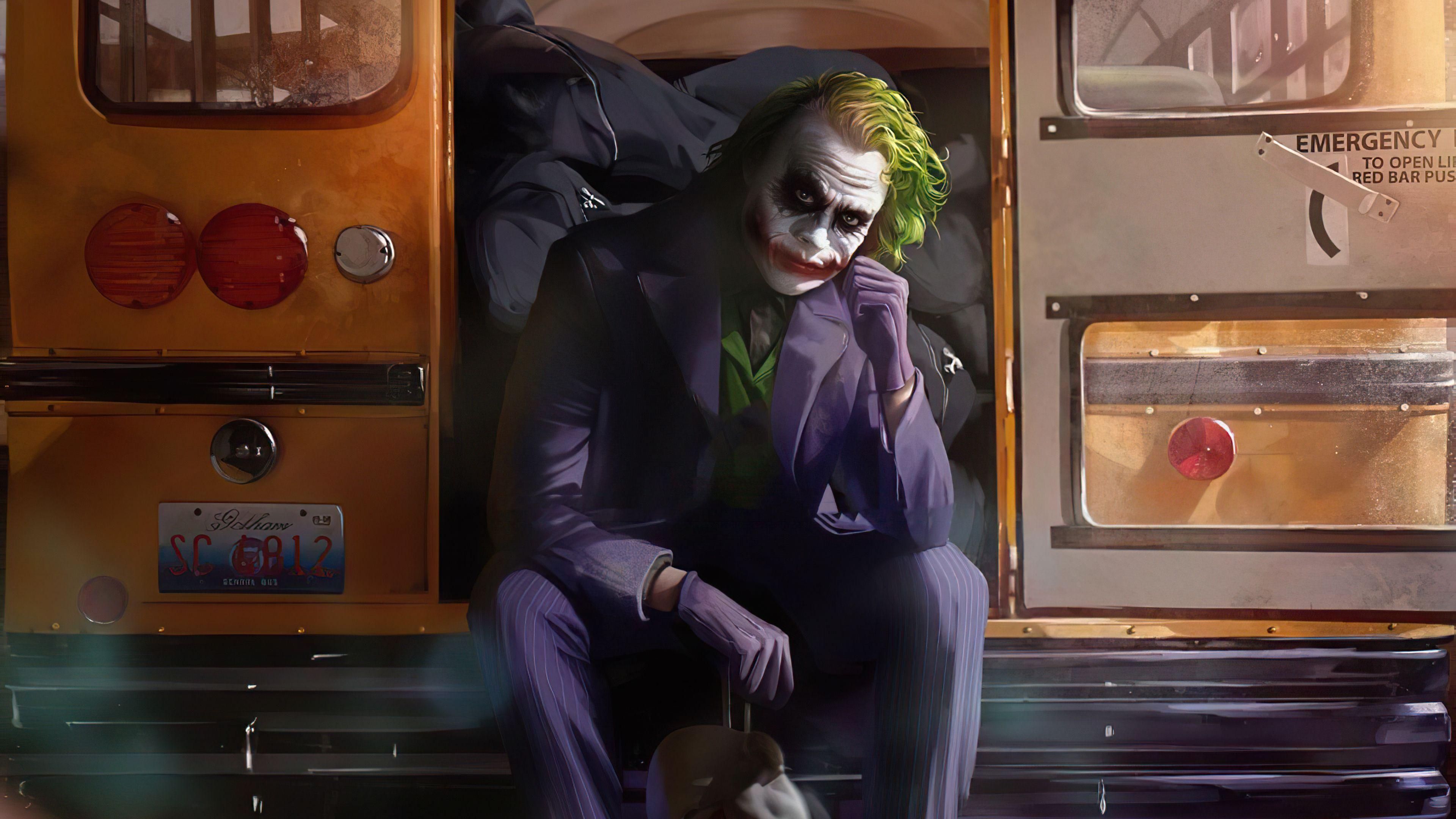 3840x2160 Desktop Gaming 4k Joker Wallpaper