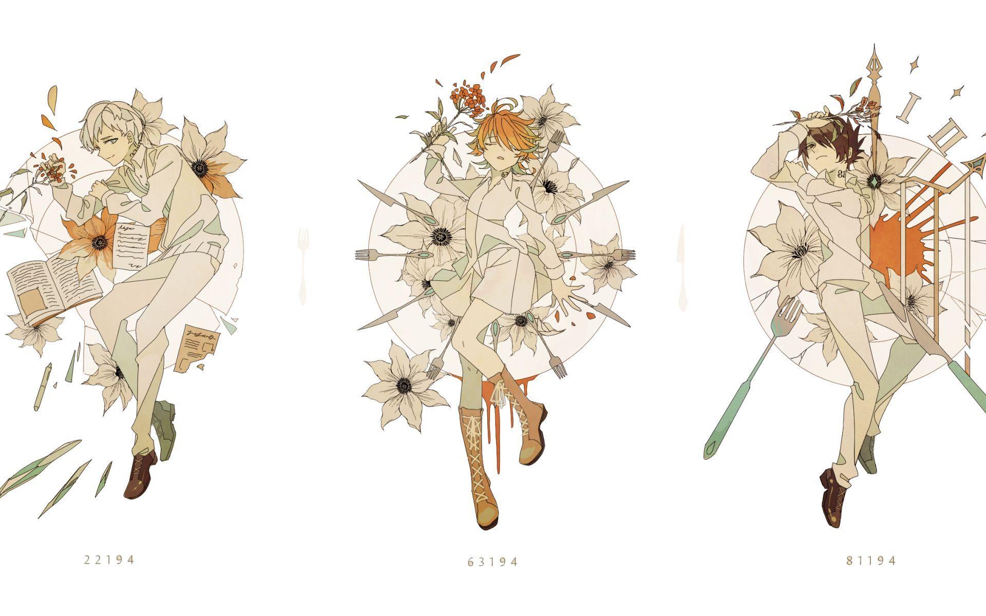 1920x1200 Promised Neverland Wallpaper