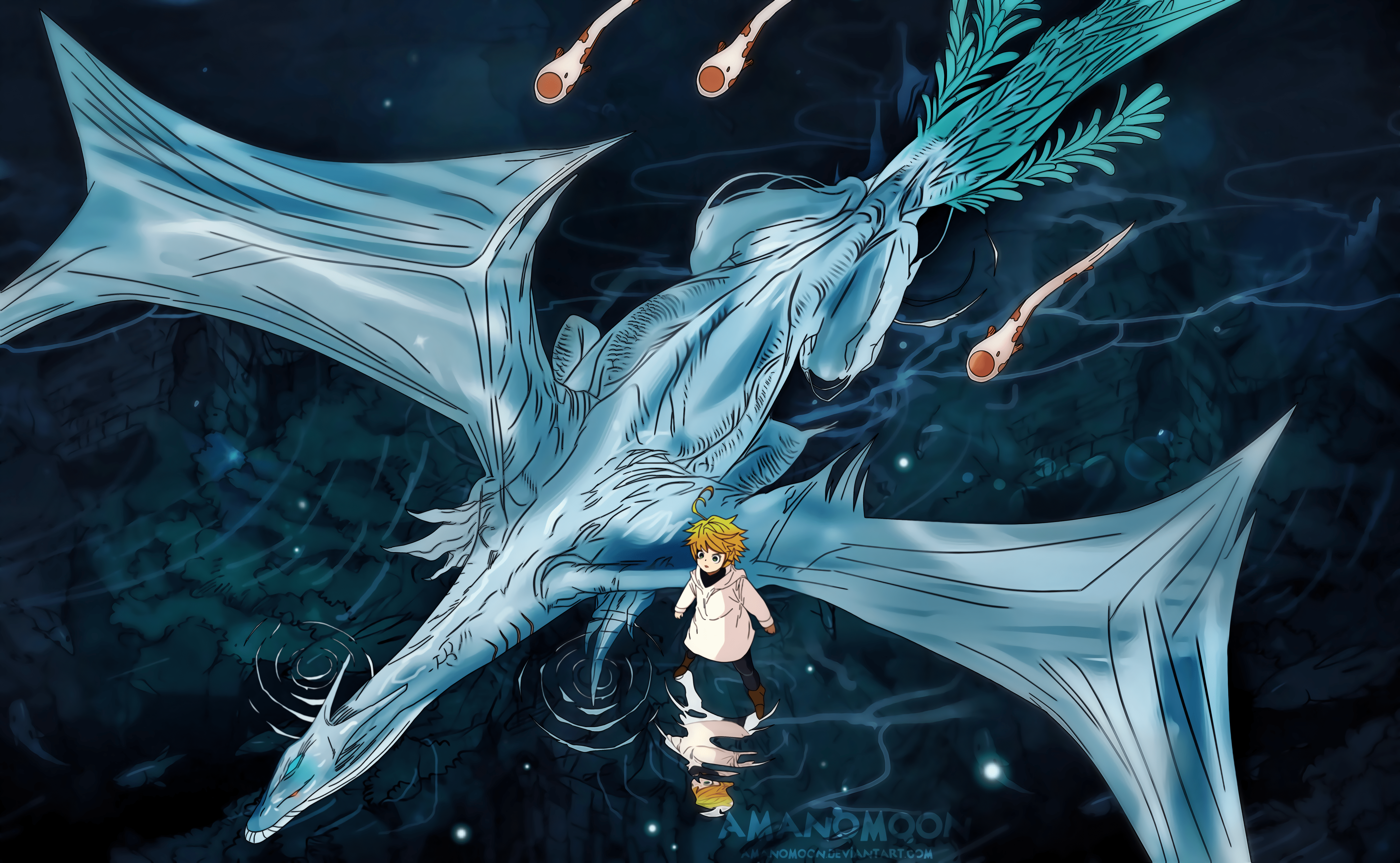 4980x3070 emma the promised neverland wallpaper. Neverland, Anime, Background image wallpaper