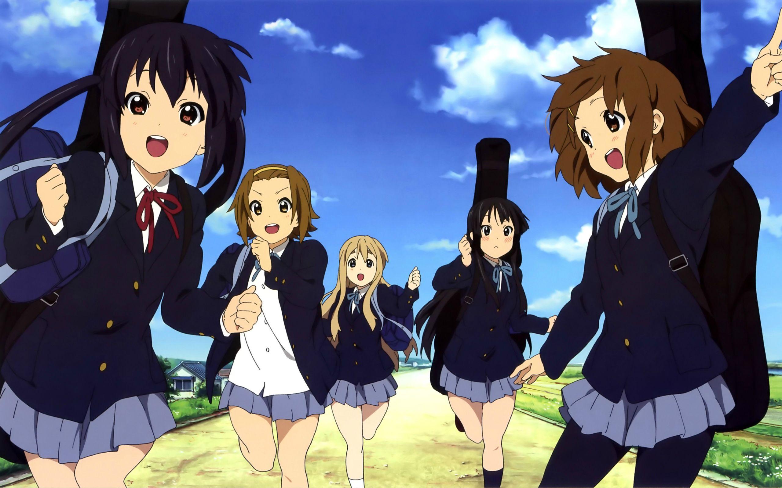 K-On! female characters wallpaper - Anime wallpapers - #49592