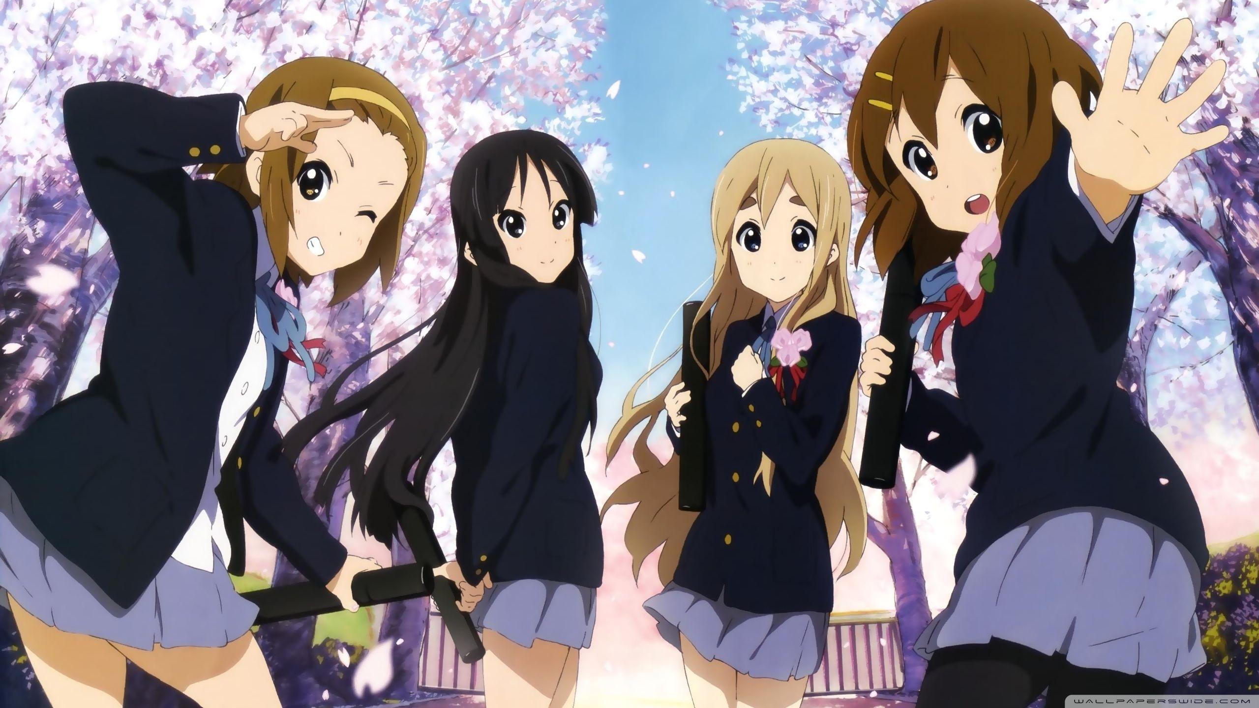 K-On! female characters wallpaper - Anime wallpapers - #49592