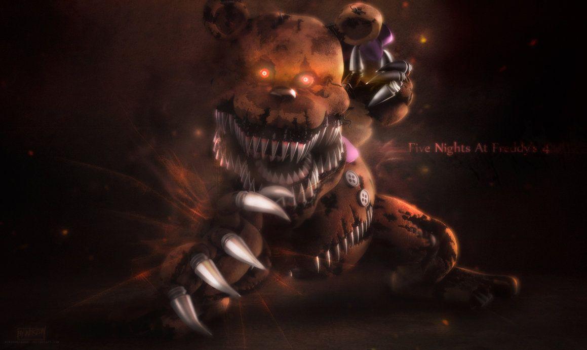 GMod] Nightmare Freddy Wallpaper (Remake) by OdiumDevoniX on