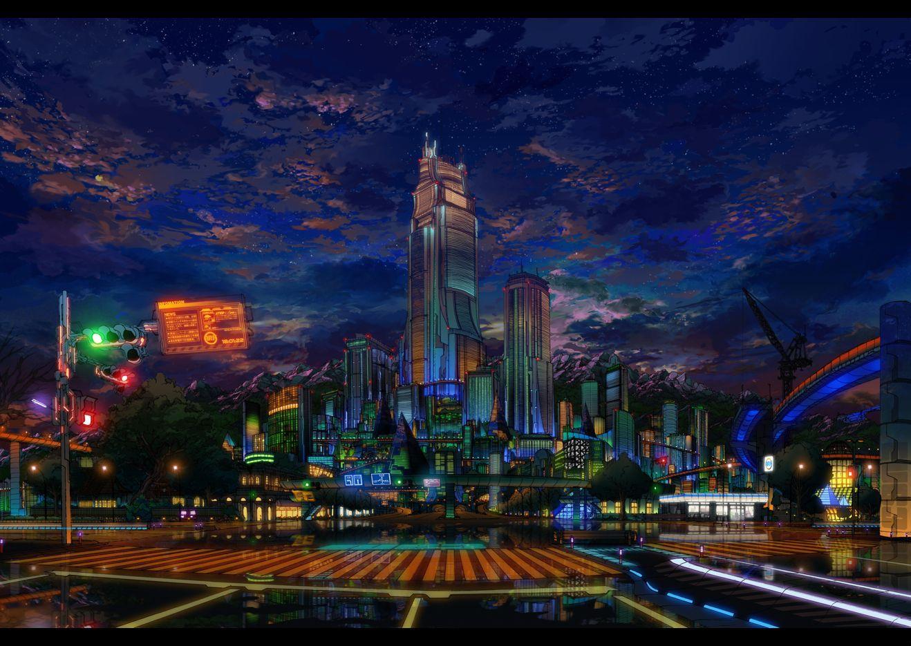 1318x935 Image Safe Wallpaper Anime Anime_scenery