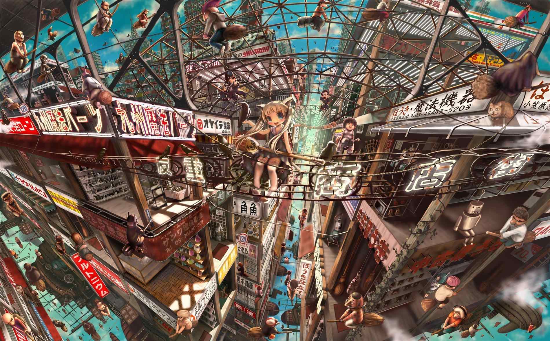 1899x1180 Id girl anime city scenery wallpaper and the HD x id your name comet
